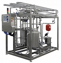 Установки пластинчатые пастеризационно-охладительные  с потреблением пара