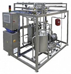 Установки пластинчатые пастеризационно-охладительные с электронагревом