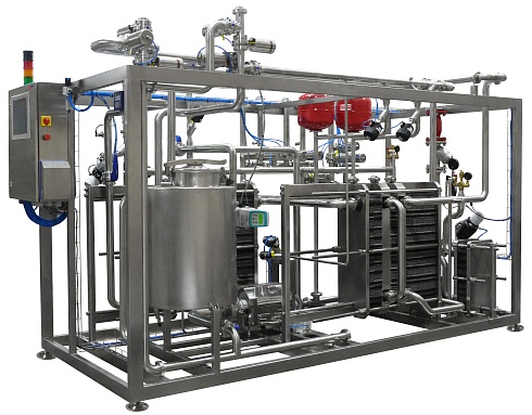 Установки пластинчатые пастеризационно-охладительные универсальные для кисломолочных продуктов