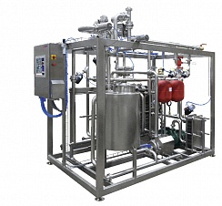 Установки пластинчатые пастеризационно-охладительные универсальные для получения белковых продуктов
